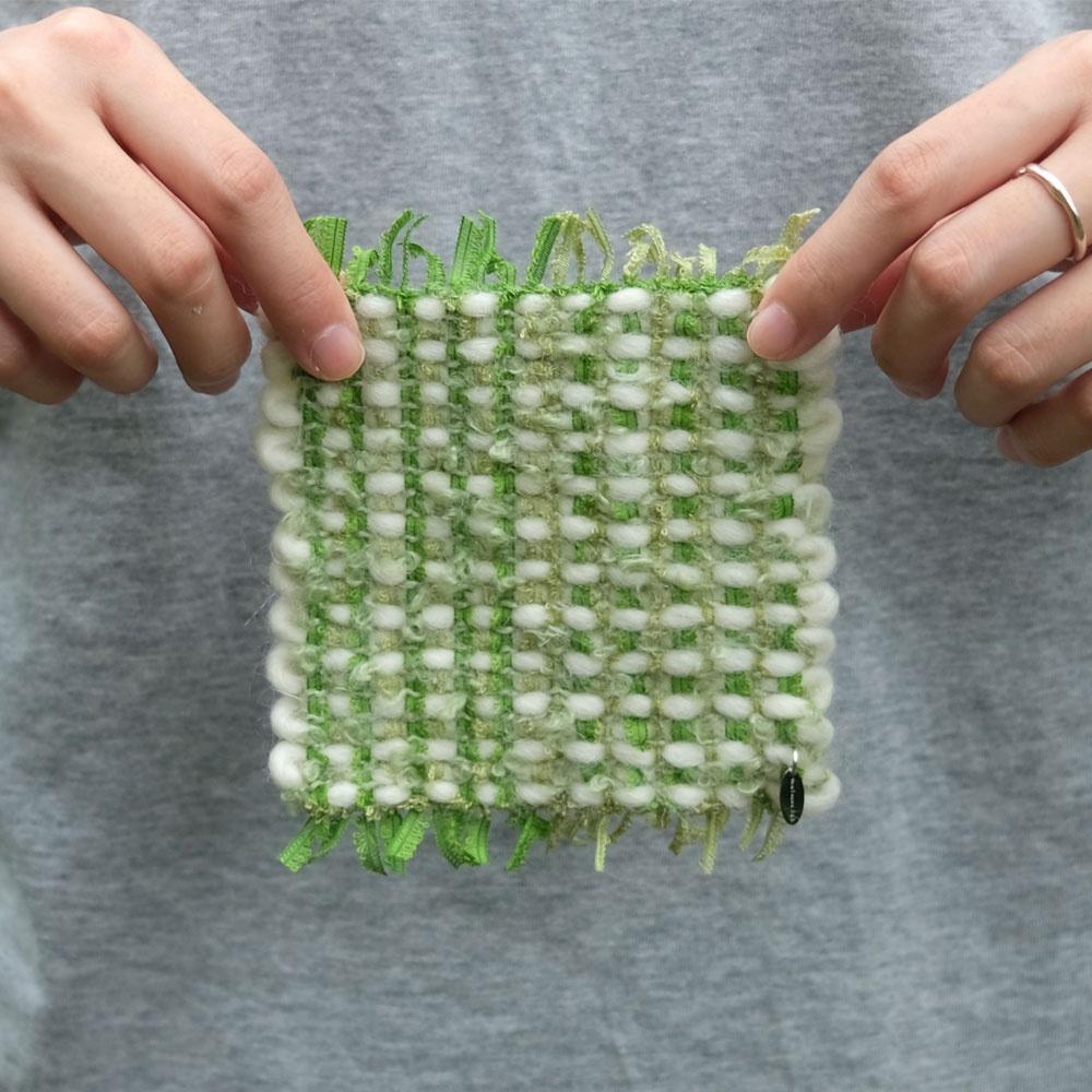 Green Check Coaster