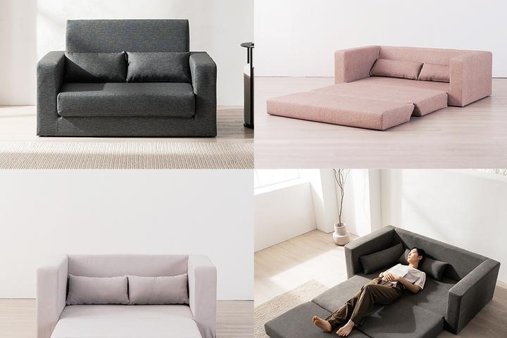 아쿠아텍스 접이식 소파베드 2인 3인