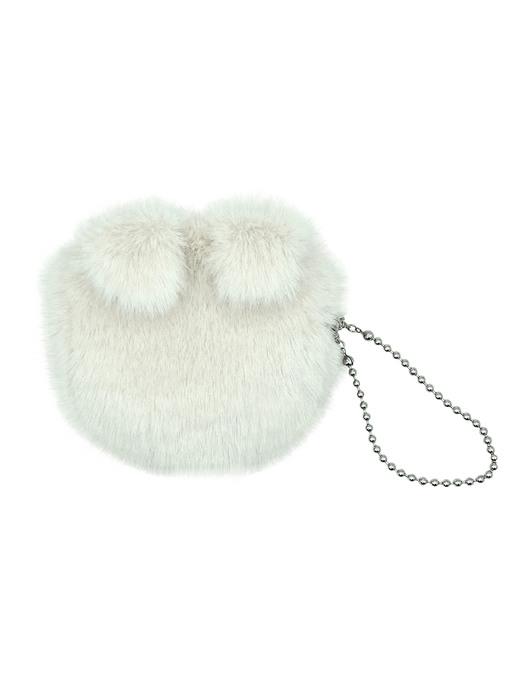 Puppy Coin Purse_ivory