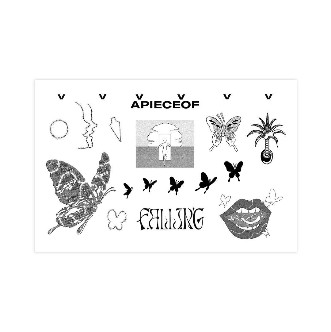 [APIECEOF LIMKIM] 타투 스티커