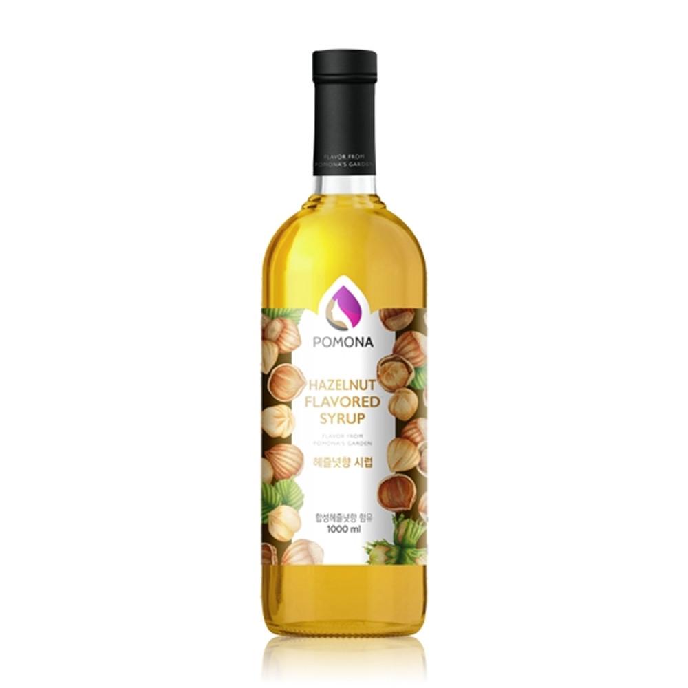 [포모나] 헤이즐넛시럽 1000ml [원산지:국산]