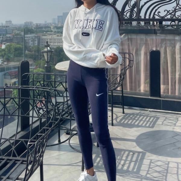 후드+레깅스set (2color)