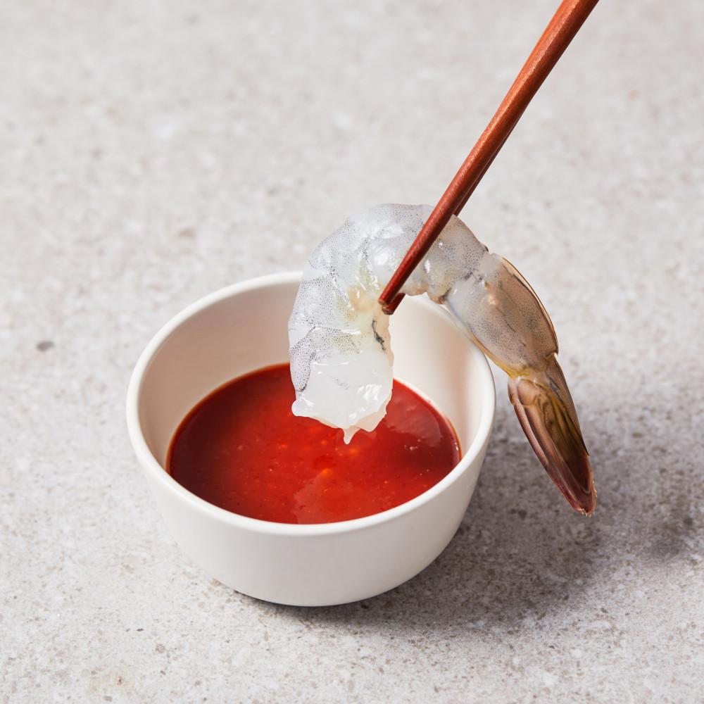 생새우 회 모음 국내산 신안 흰다리 딱새우 손질 새우