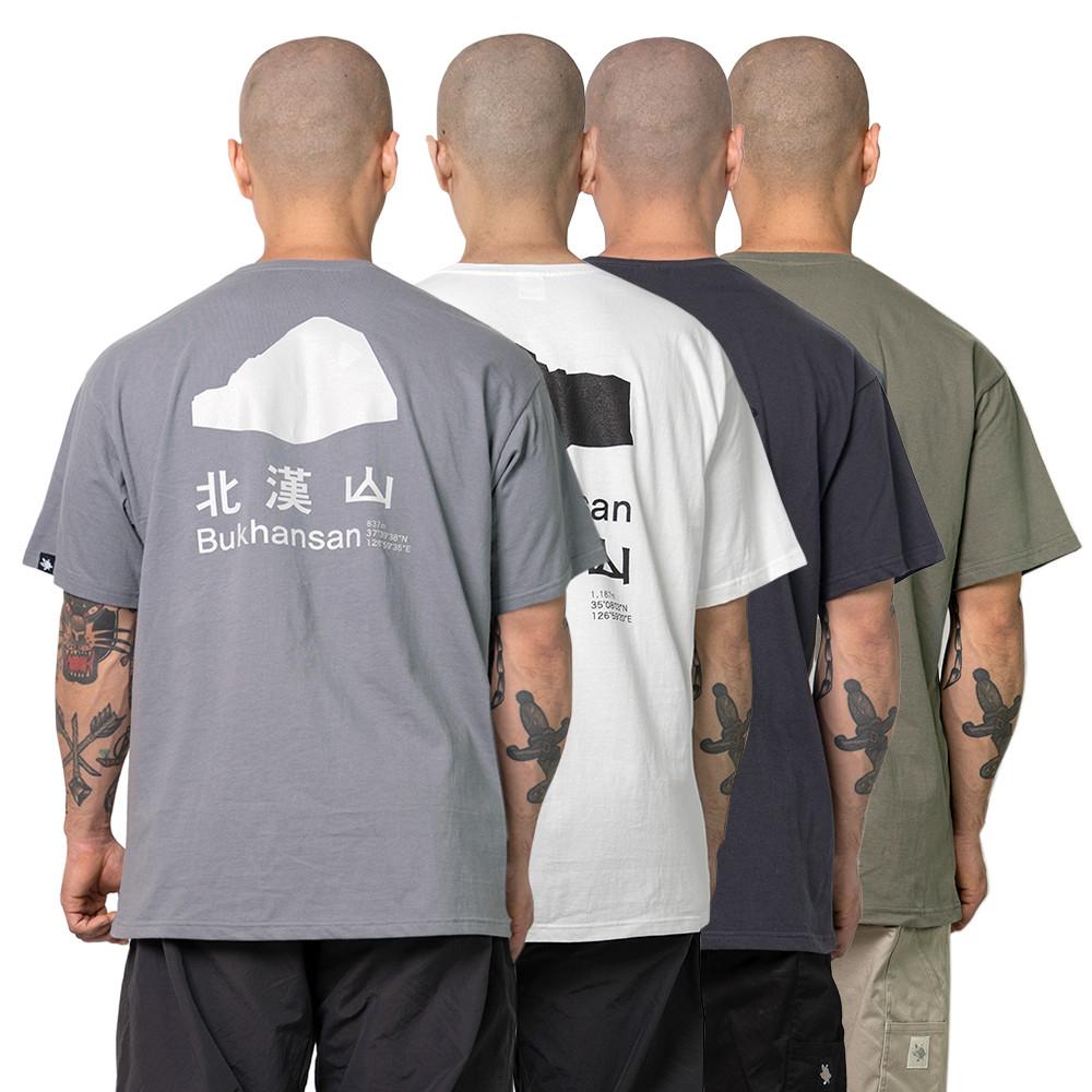 [While 와일] 山 SERIES T-Shirt 암벽 등반 클라이밍 브랜드 티셔츠
