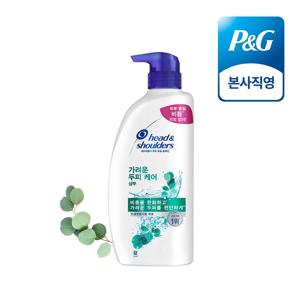 헤드앤숄더 2025 가려운 두피케어 약산성 두피 샴푸 850ml 1개