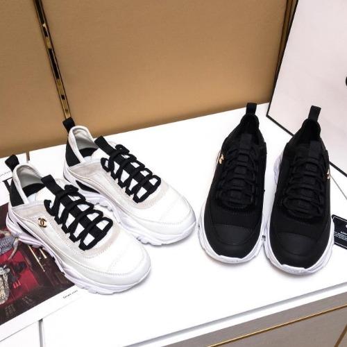 샤넬 믹스드파이버 베이직 스니커즈 2color