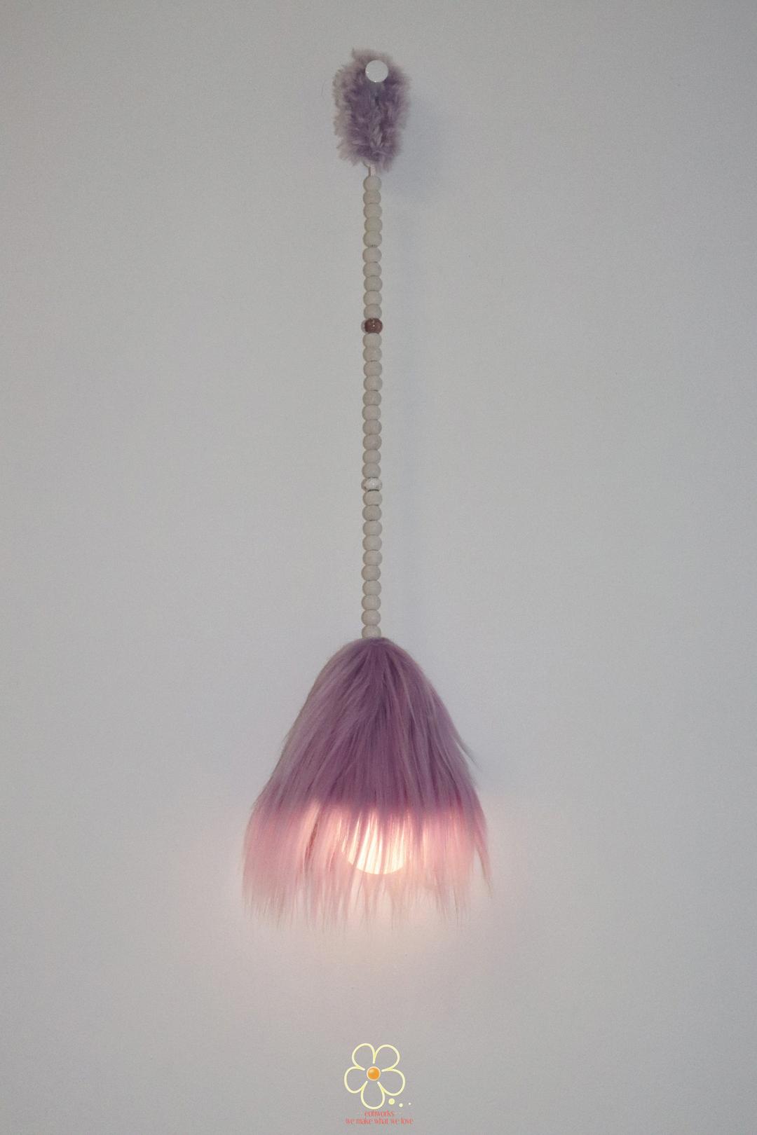 lavender hairy light