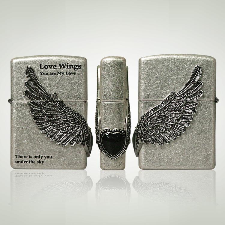 [사은품 3종증정]ZIPPO LOVE WINGS SA