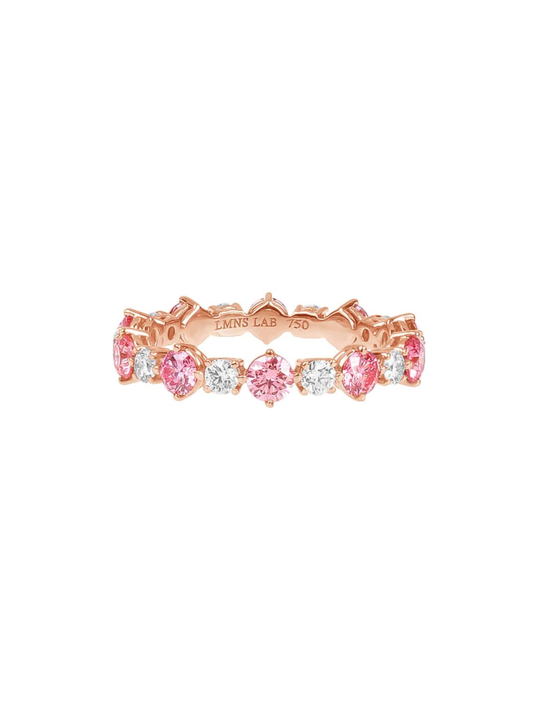 PINK MUHLY ETERNITY RING