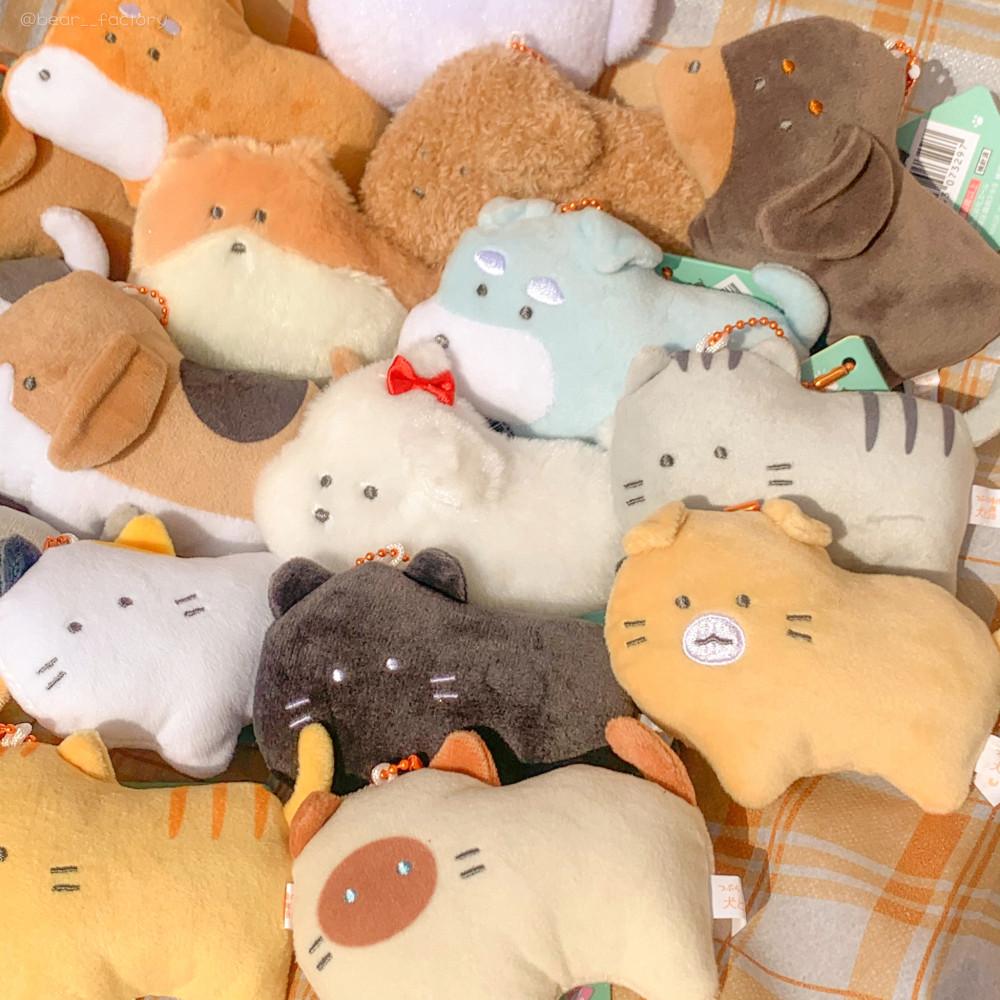 통통한 콩알눈 강아지 고양이 인형 키링 18종 에어팟 키링 키체인