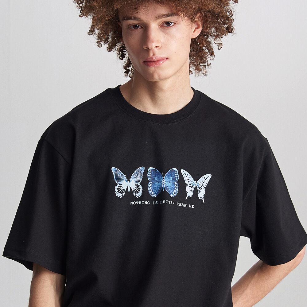 BUTTERFLY X-RAY TEE_black