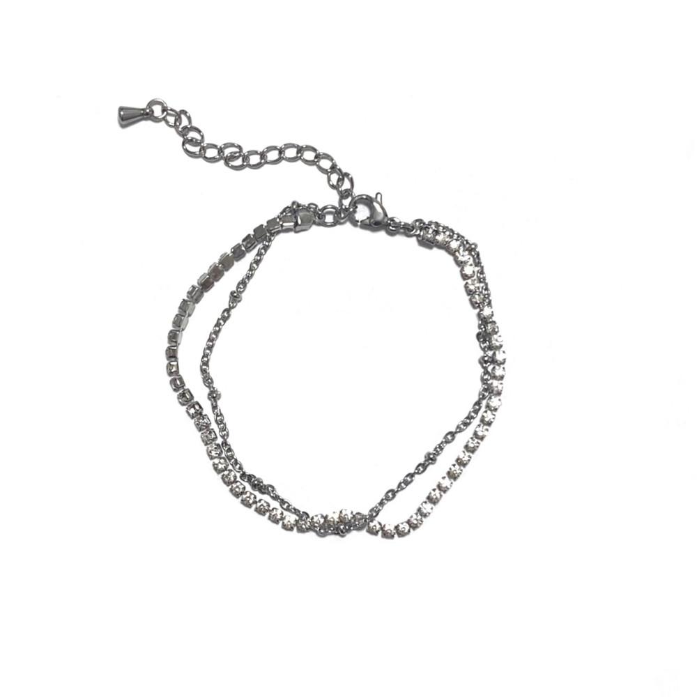 [MADE] cubic layered bracelet