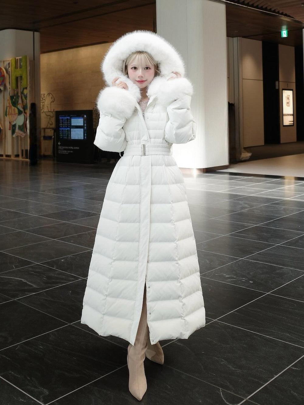 【予約商品】レディロングダウンコート