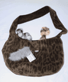 REVERSIBLE LEOPARD BAG