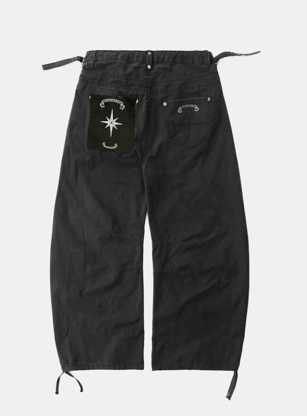 [12/9 발송] [w-pts25-067] 바이퍼 301 세미 커브드 팬츠 - 더스티블랙