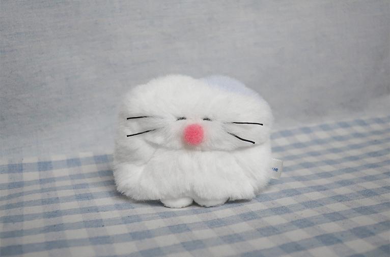 [우블루] 행복을 담은 나만의 고양이 편지 인형 키링