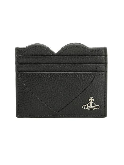 25FW ORB 하트 카드지갑 블랙 5403000LW S000D N403