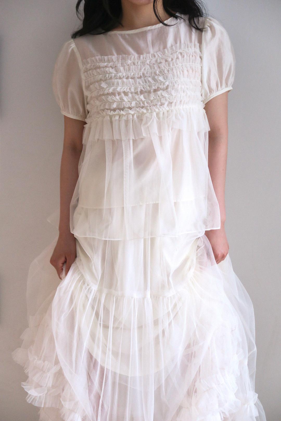 Vetti sha frill blouse