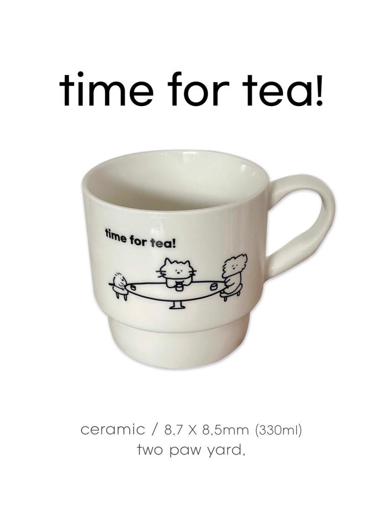 time for tea mugcup