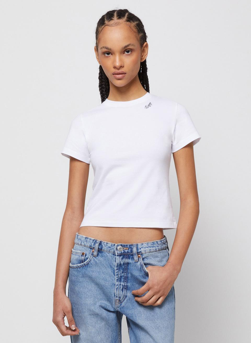 SLIM LOGO PLAY T-SHIRT_WHITE