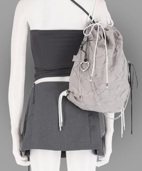 3WAY STRING BACK PACK (GREY)