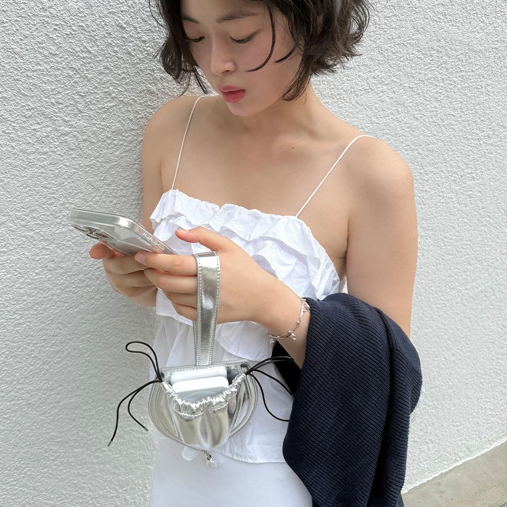 [채린PICK] Sparkling Pouch / Silver