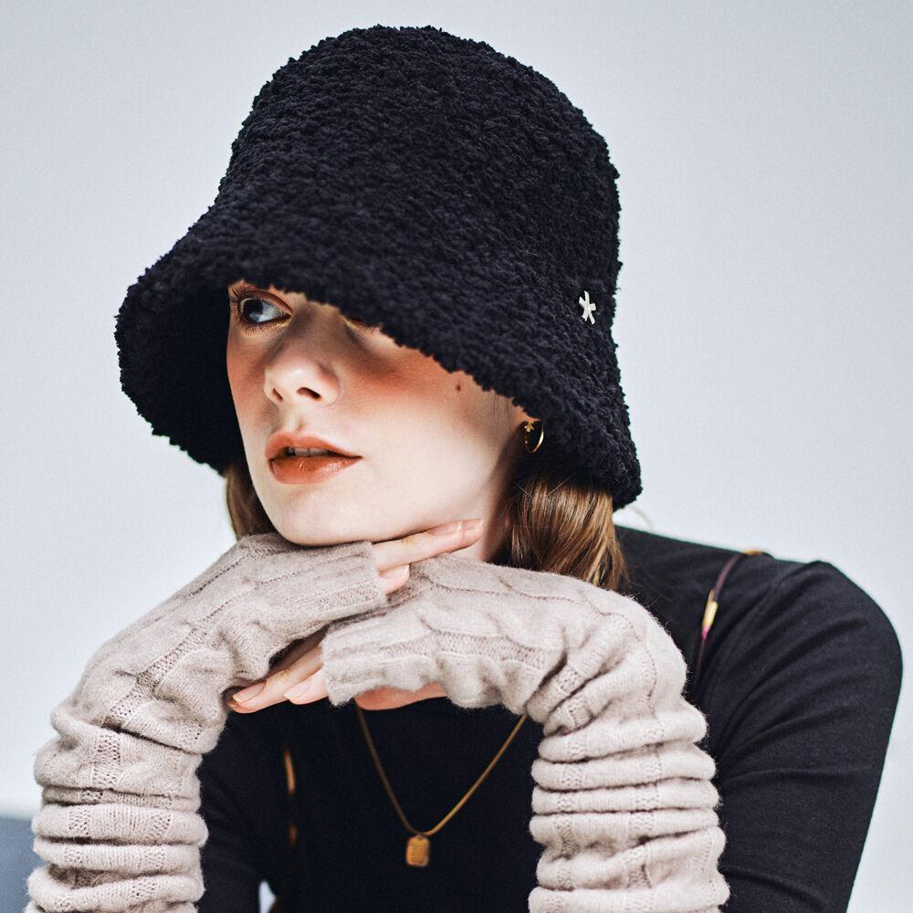 EK TOWEL BLACK BUCKET HAT