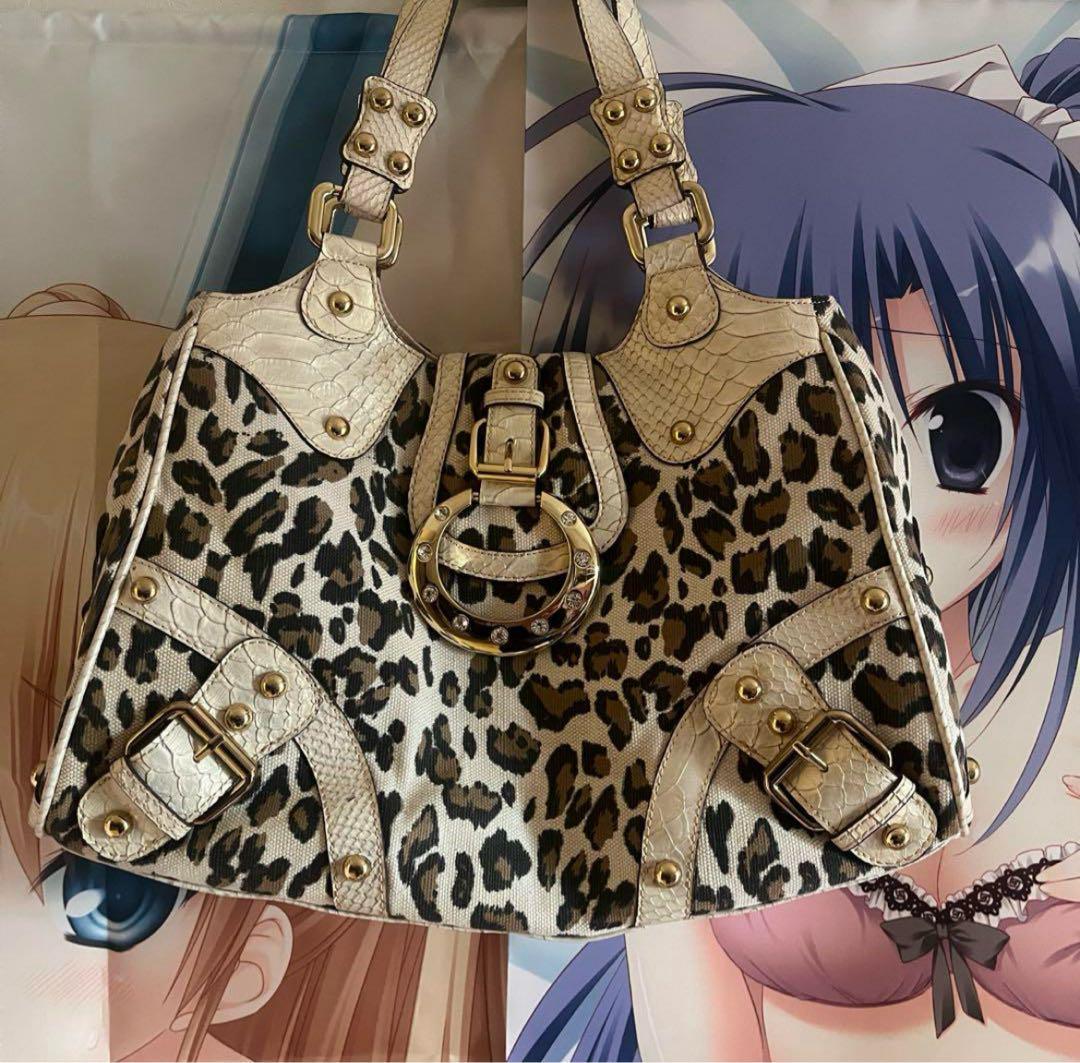 ハンドバッグ レオパード