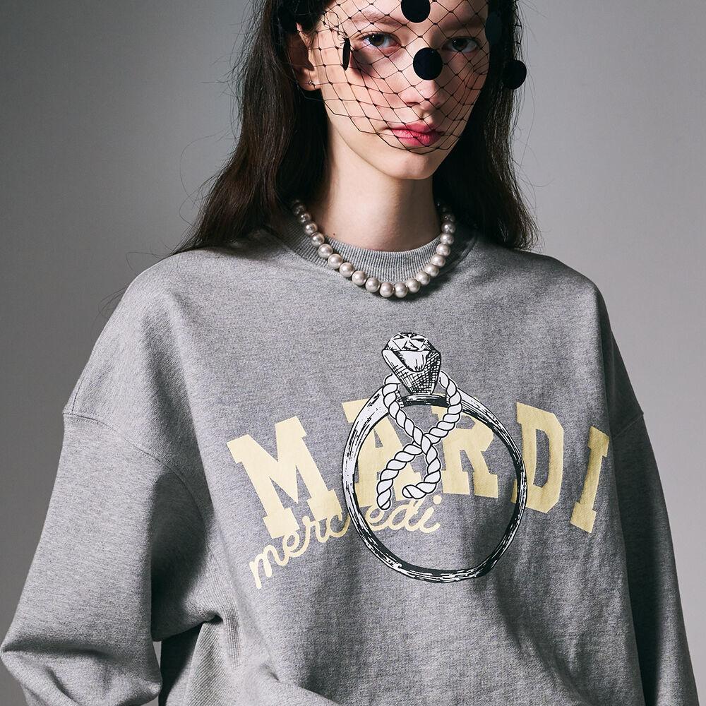 SWEATSHIRT RING WITH ROCK_GREY