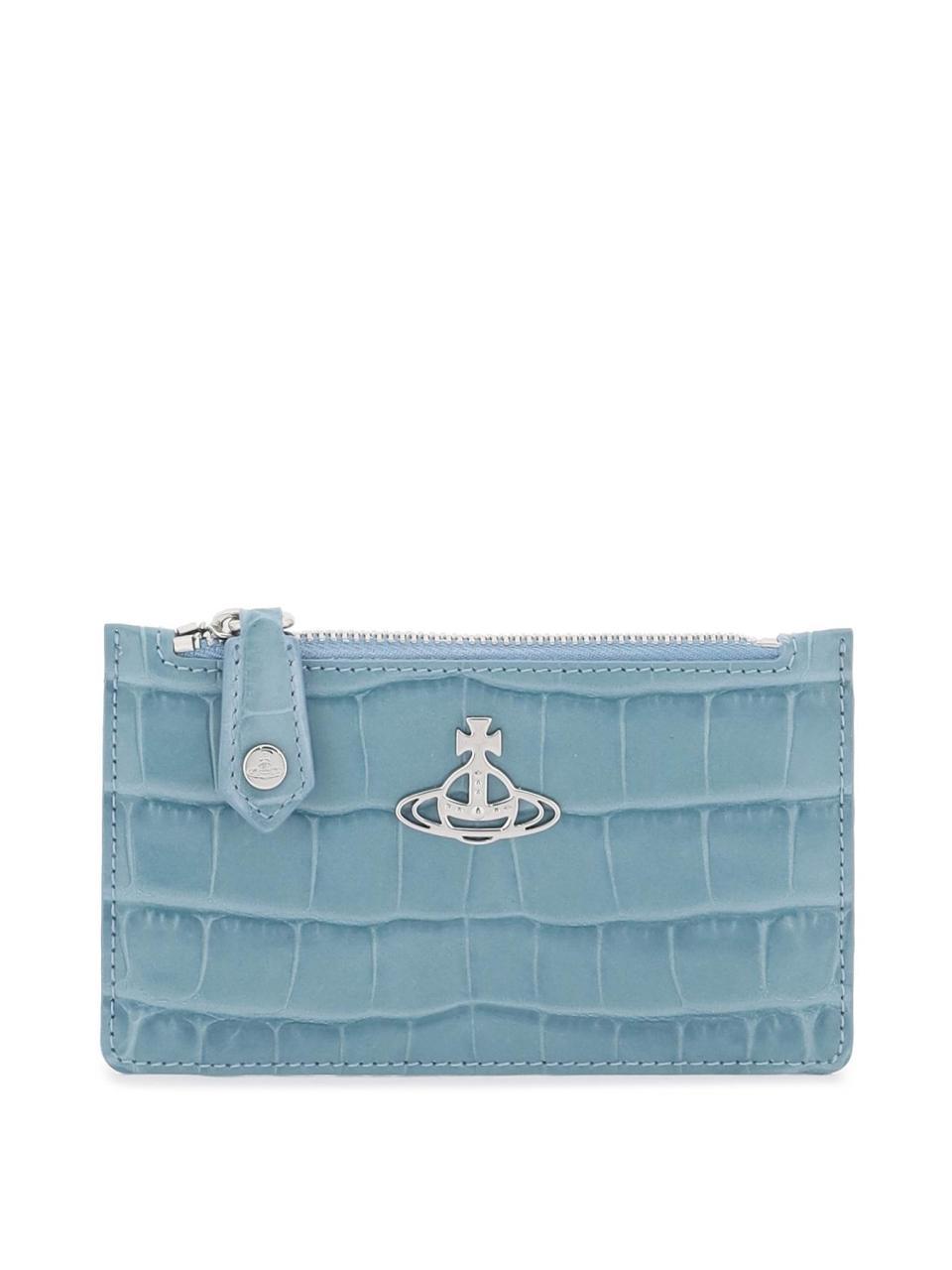 비비안웨스트우드 SS24 Vivienne westwood embossed crocodile leather card 51110039L0039PF