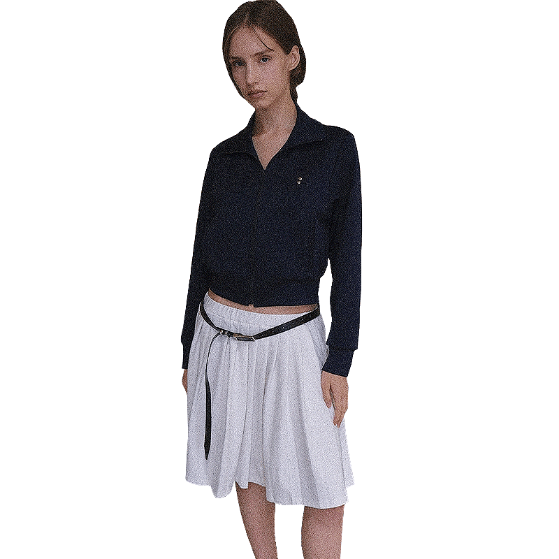 [LOSESLEEPOVER] [품절임박] Pleated bendable midi skirt _White - LOSESLEEPOVER | 리켓