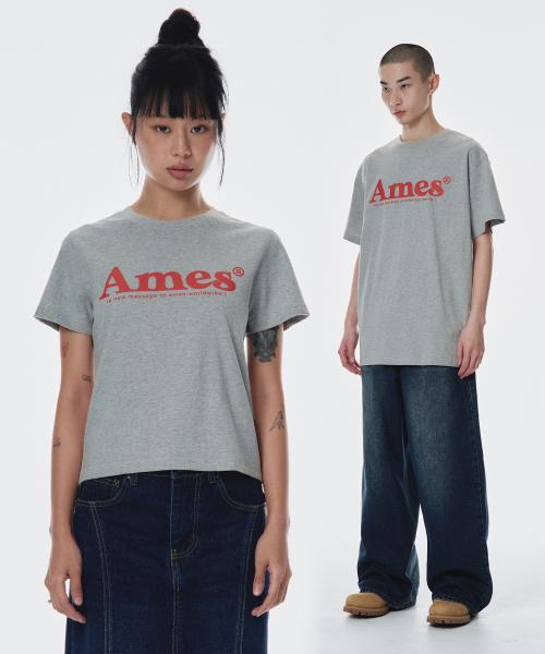 BASIC LOGO TEE GREY