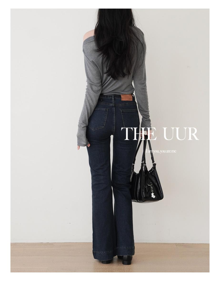 [long/short] uur outpocket jeans [noir-indigo]