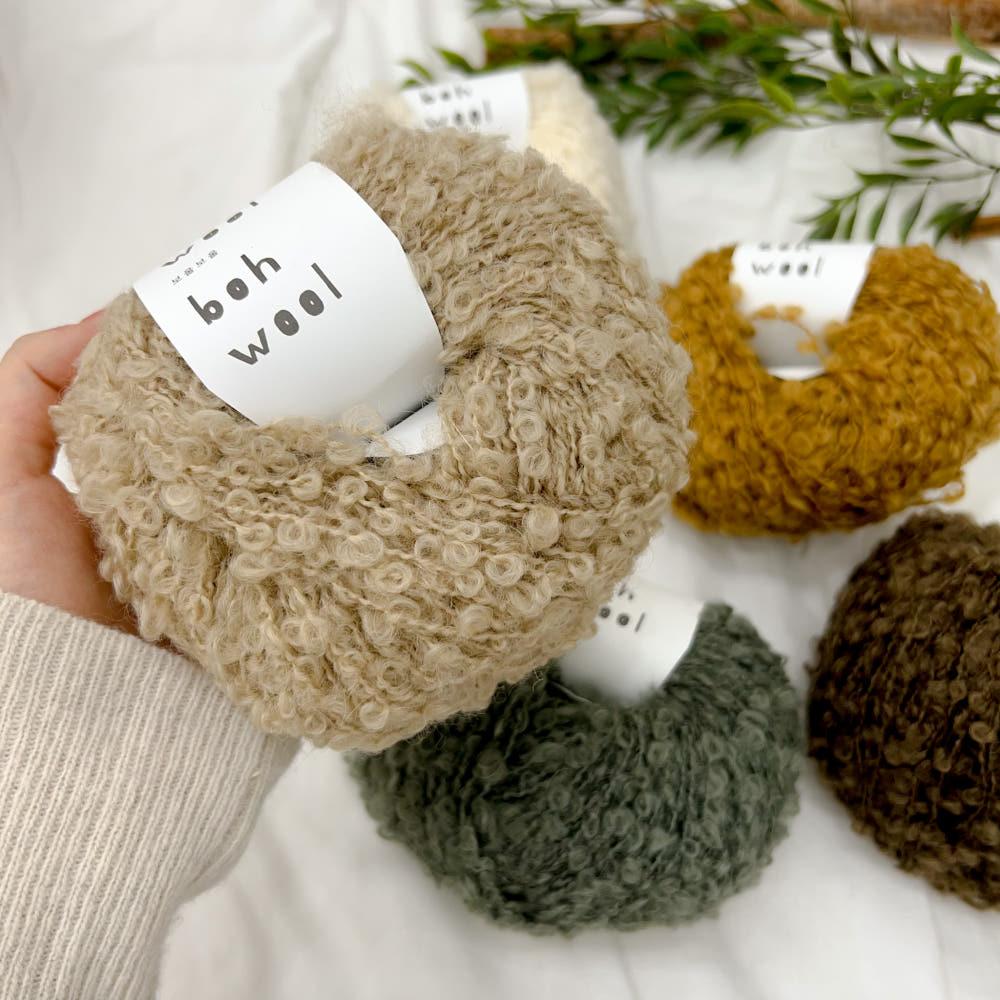 보울보울 링구사 소품실  뽀글이 루프실 합사실 코바늘 대바늘 뜨개 의류실 50g