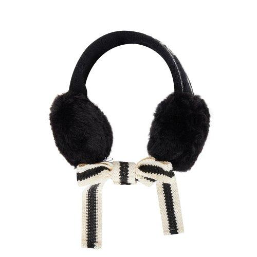 Knit Earmuffs_Black