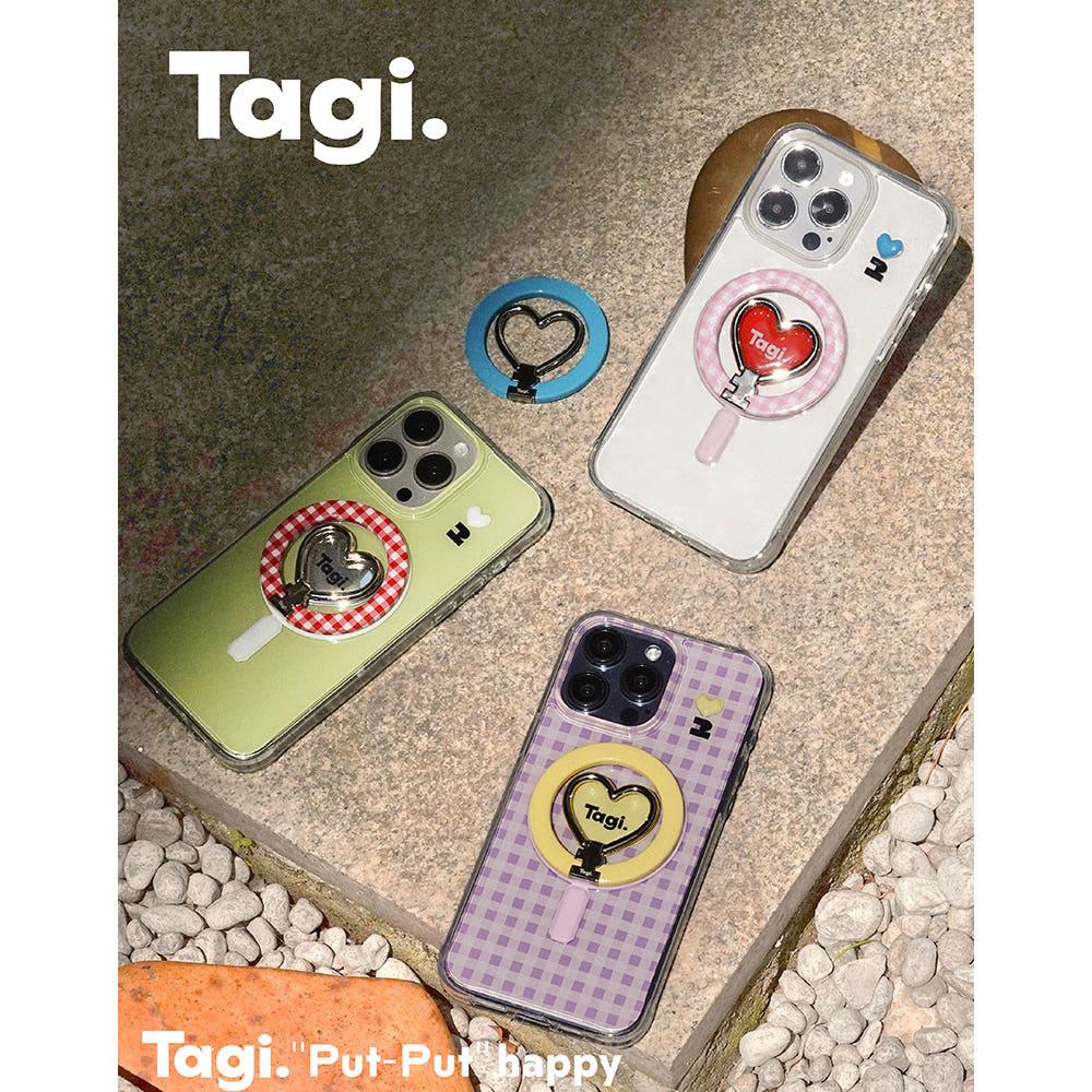 Tagi 두근두근 하트 스마트링 아이폰 폰케이스