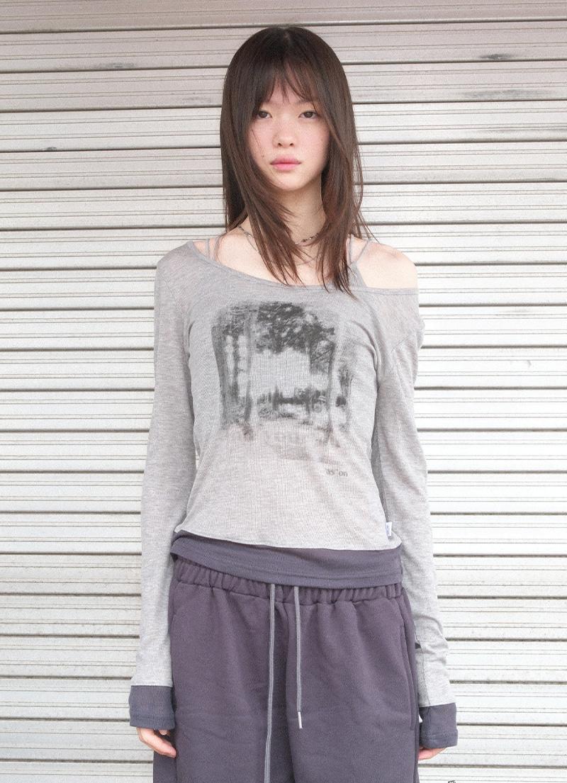 FOREST LAYERED T / GRAY / 8.18 순차 발송 예정