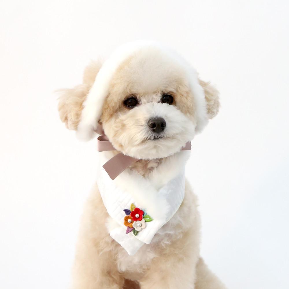 이츠독 강아지 고양이 설중화 누빔 소형견 중형견 대형견 목도리 한복 케이프 귀도리 모자
