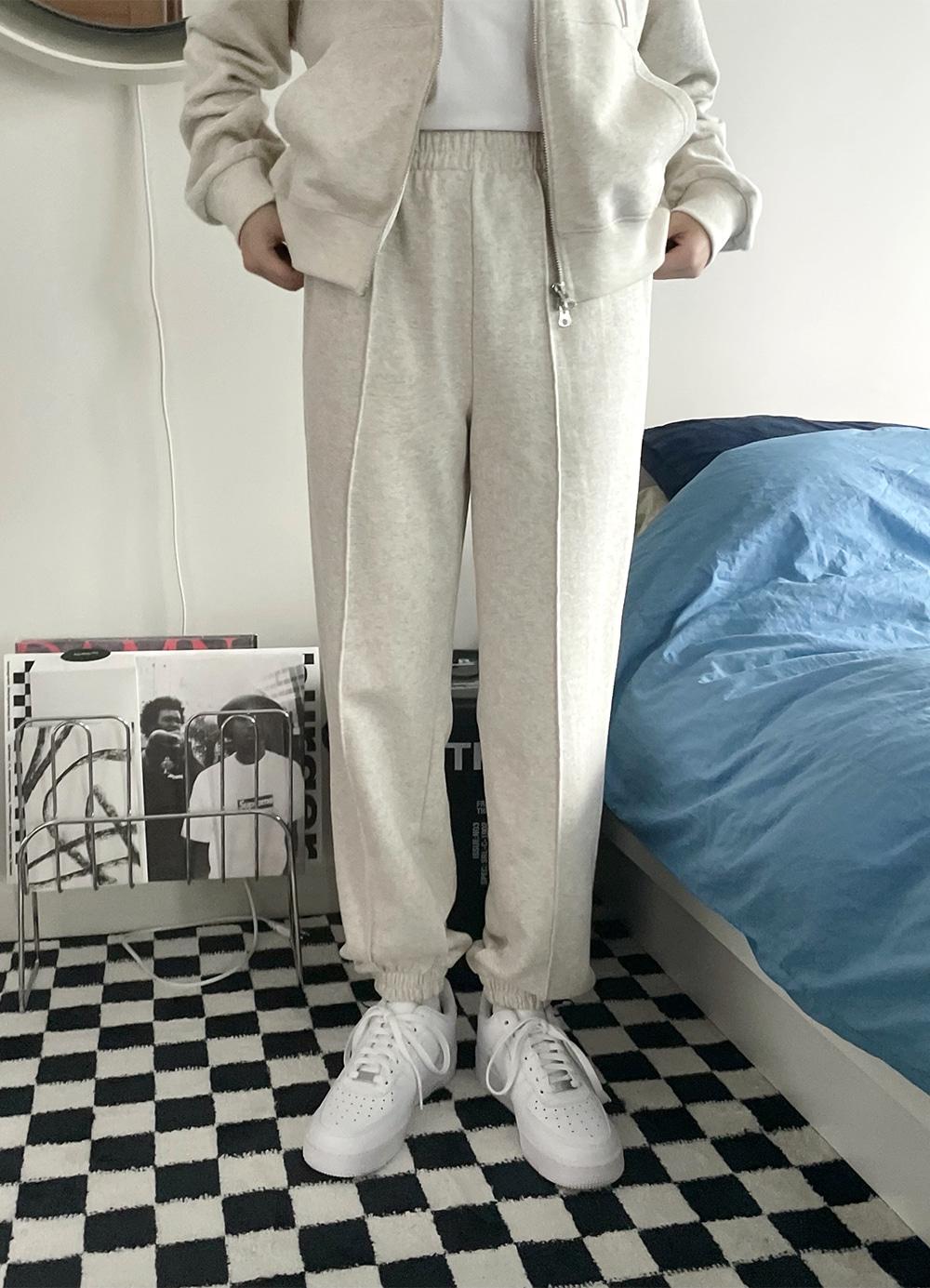 라인 스웻 팬츠 (2colors)