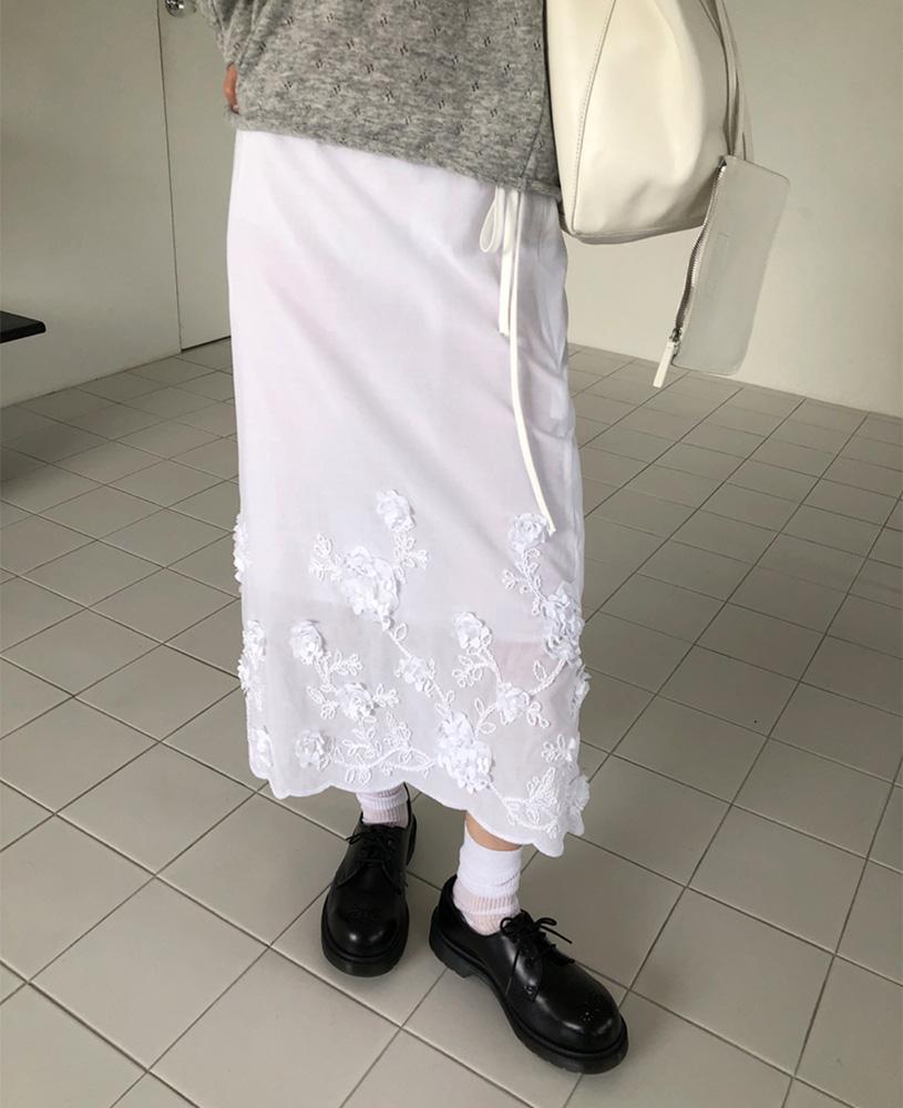 메이비베이비 [NEW! 목요일밤12시까지5%♥] Petunia Skirt (2colors)