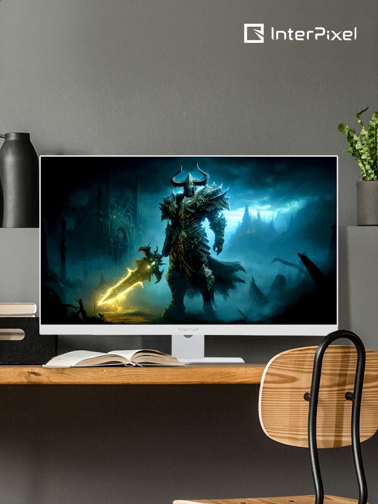 인터픽셀 IP2746  ALL 화이트 게이밍 FHD FAST IPS 165Hz 프리싱크 지싱크호환 HDR 27인치 모니터