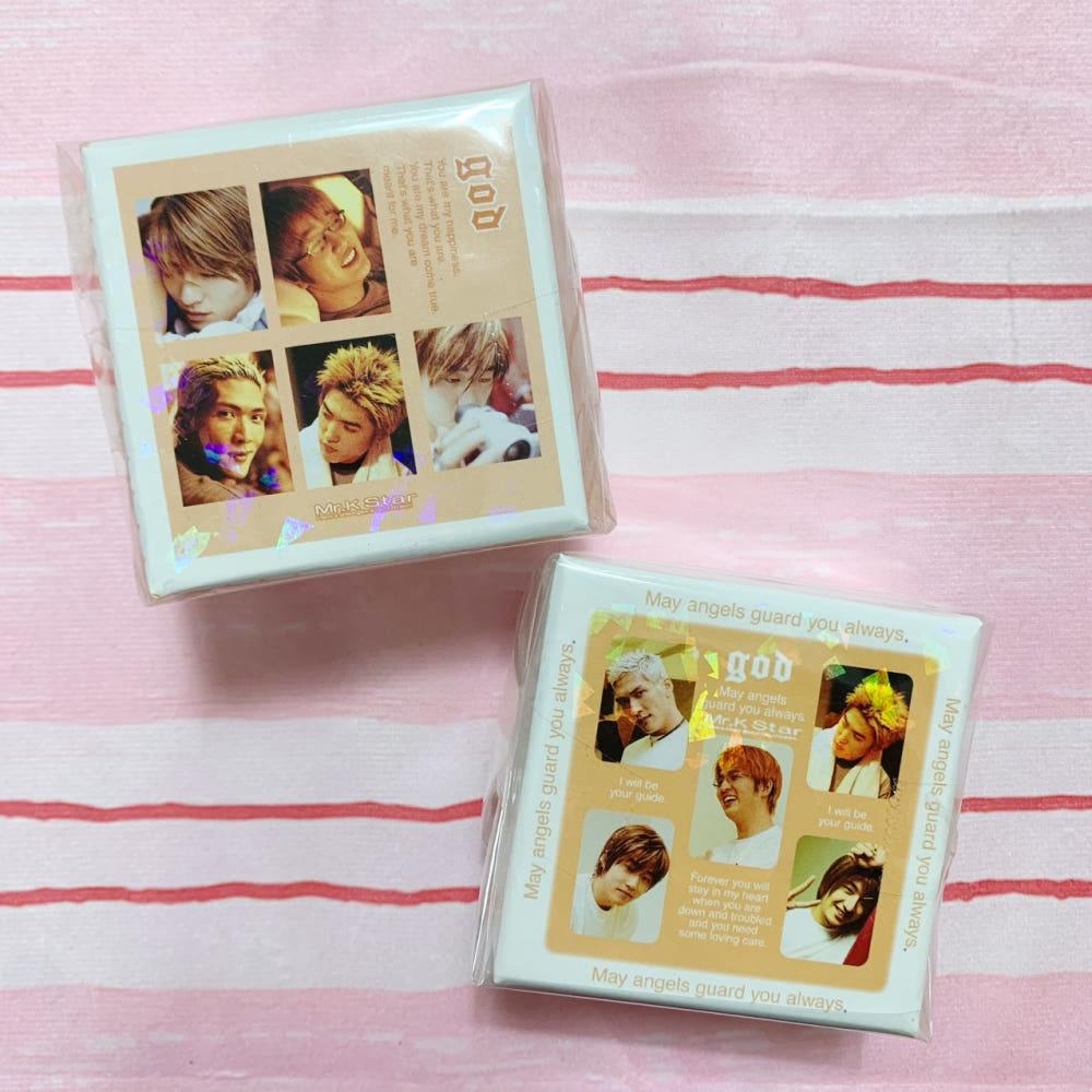 [고전문구] god 지오디 미니 지함상자 2개 1세트