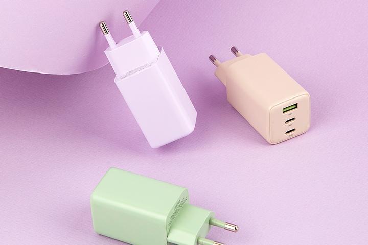 라이프썸 GaN 65W PD C타입 고속충전기 3포트 (LFS-HA58) 3종