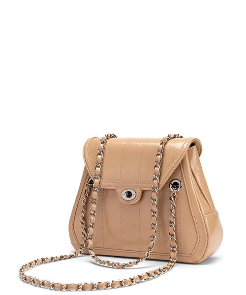 Owl-ro bag gloss beige [12시 이전 결제시 바로배송]