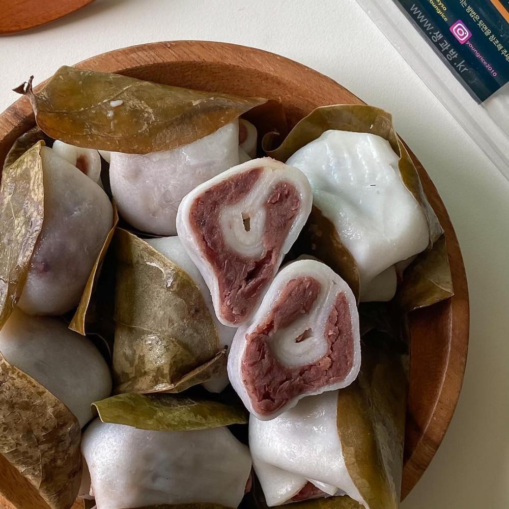 창원생과방 수제망개떡(18개입) 2대가 함께 만드는 원조 망개떡(100% 국내산 재료)