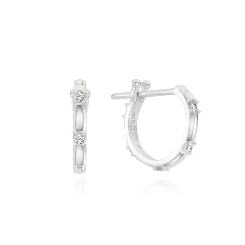 frosty cubic earring
