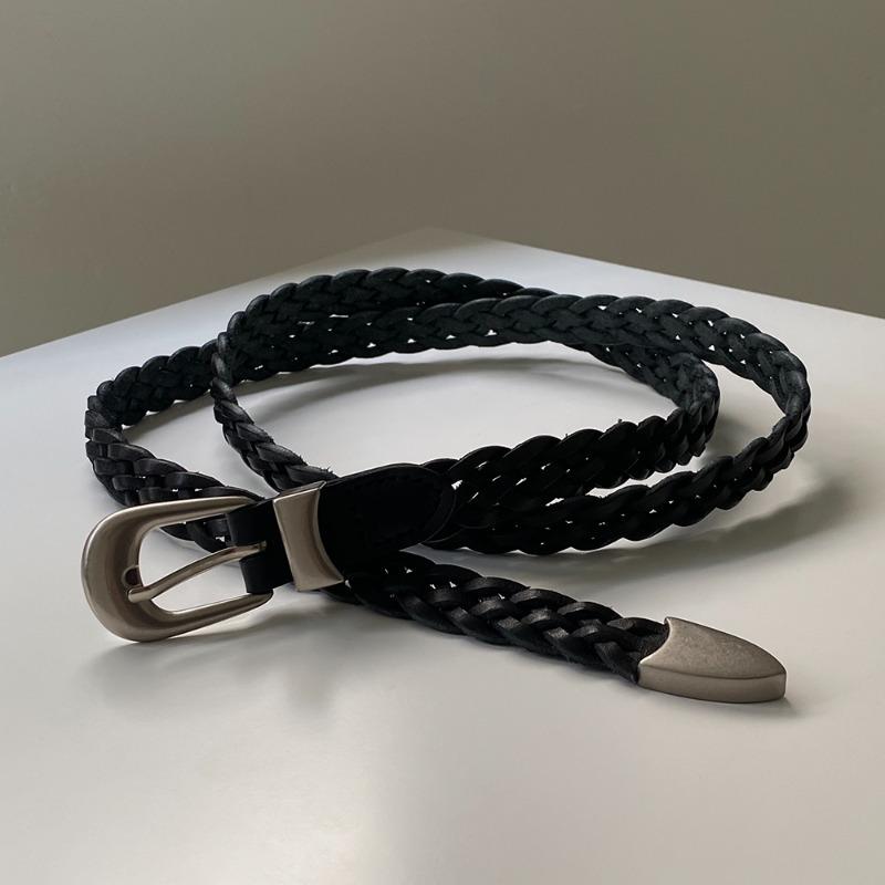 LEATHER MESH BELT