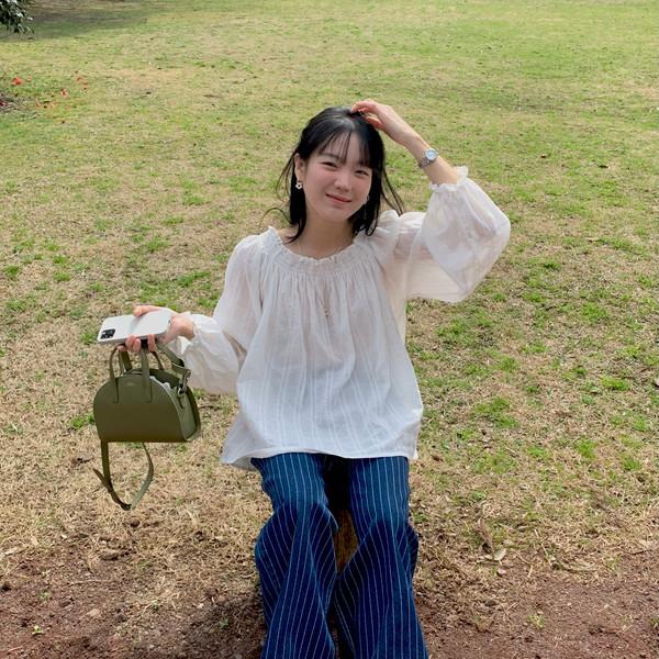 • [썸머] Calling smoke blouse