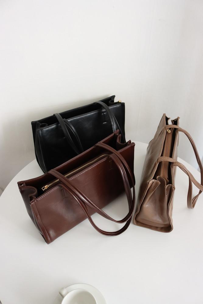 [16] 미니 스퀘어 바게트 숄더백 아이패드 정장 가방 pus10104