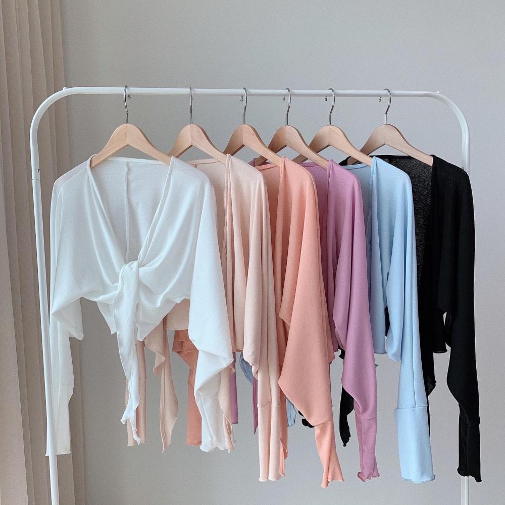 [롤삭스] 라이트가디건 6color 봄 여름가디건 운동복 요가 필라테스복 골프 커버업